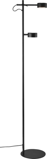 Gulvlampe Domoletti Floor Led Light Luca 2X4w Black