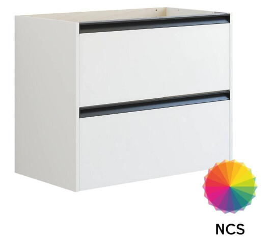 Dansani Inzo Classic Skap med Integrert Grep 2 Skuff B60 120xh64xd44cm NCS Farge / 80cm Dansani Inzo Classic Skap med Integrert Grep 2 Skuff B60 120xh64xd44cm NCS Farge / 80cm
