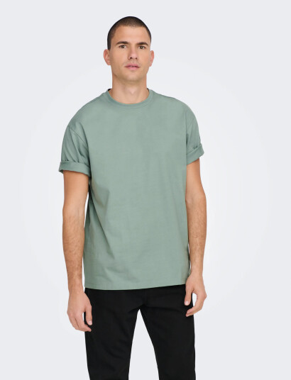 ONLY & SONS Onsfred Life Rlx Ss Tee Noos Green M