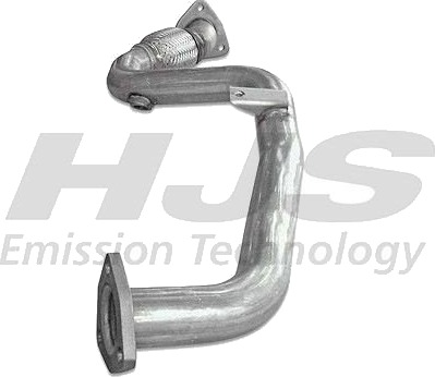Eksosrør HJS 91 11 4124 Eksosrør HJS 91 11 4124
