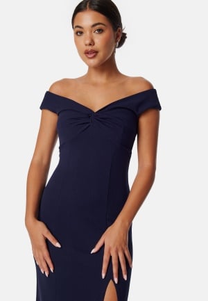 Bubbleroom Occasion Belle Twist Off Shoulder Gown 4XL