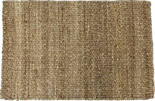 Deco Nord - Naset dørmatte 60x90 cm Silvernatur
