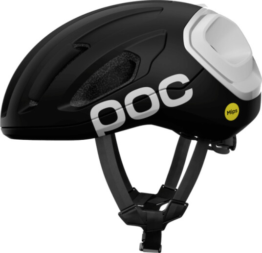 POC Amidal sykkelhjelm uranium black matt/hydrogen white