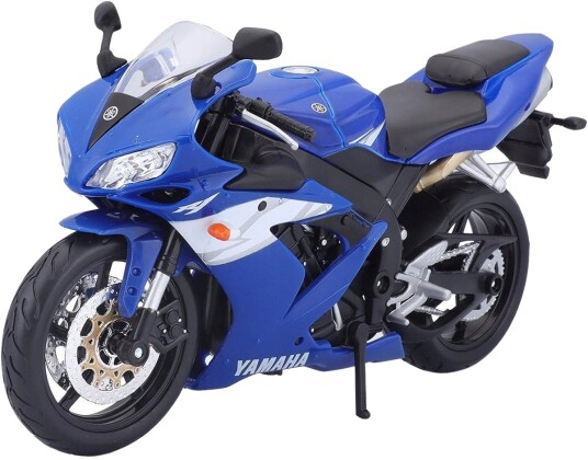 Maisto Yamaha YZF R1 Modellsykkel 1:12 Blå