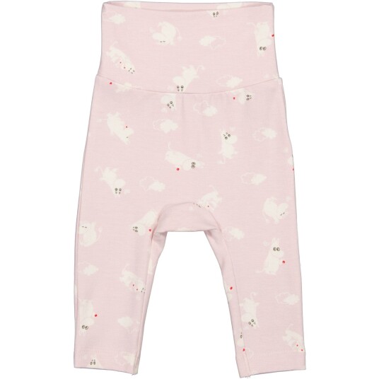 MarMar New Born Modal Smooth Print Rose Moomin Piva Bukser 9 mdr/74
