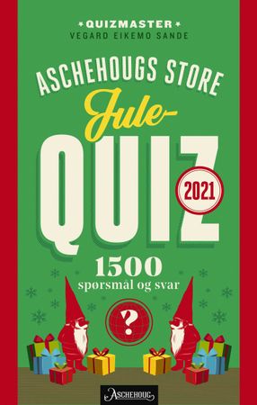 Aschehougs store julequiz 2021, Pent brukt bok Aschehougs store julequiz 2021, Pent brukt bok