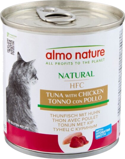 Almo Nature Hfc Våtfôr Sparepakke Hfc Natural Tunfisk & Kylling 24 X 280 G