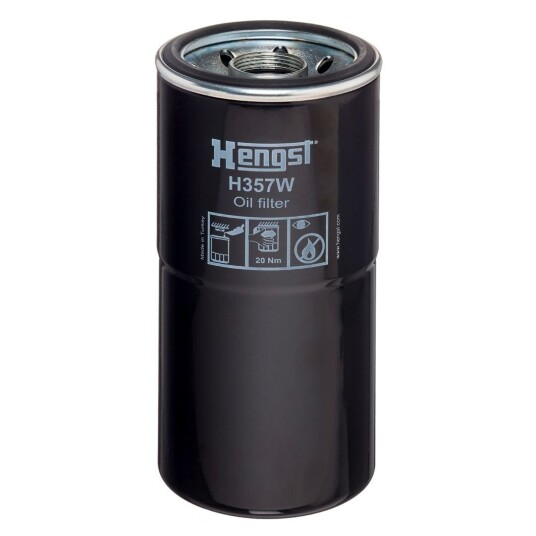 Oljefilter HENGST FILTER H357W Oljefilter HENGST FILTER H357W