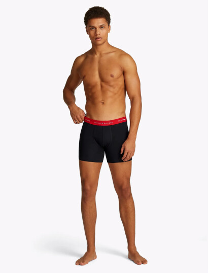 Tommy Hilfiger 3P Boxer Brief Wb Navy XL Tommy Hilfiger 3P Boxer Brief Wb Navy XL