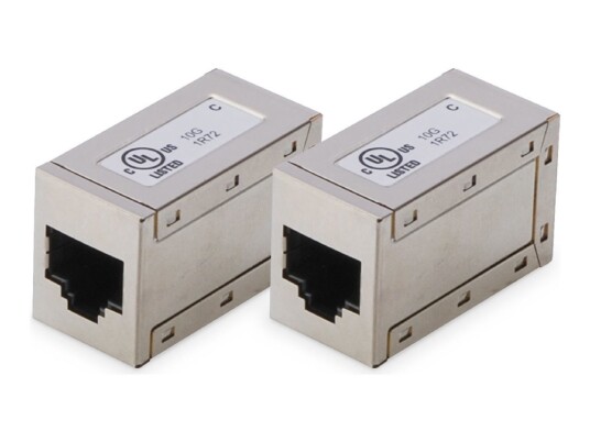 Digitus Modulinnlegg Kopling Cat 6 Skjermet Rj 45 En Pakke 2 AT AG 8 8 C6S 2