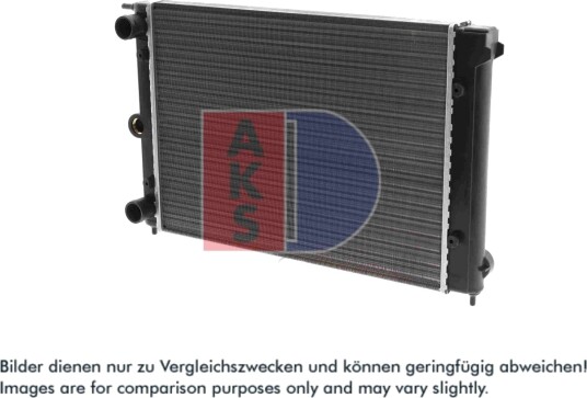 AKS DASIS 040440N Radiator motorkjøling