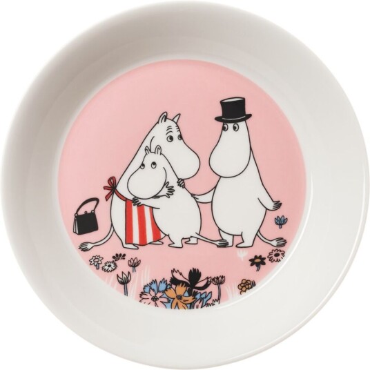 Moomin Arabia Mummi asjett Familiekos Ø15 cm