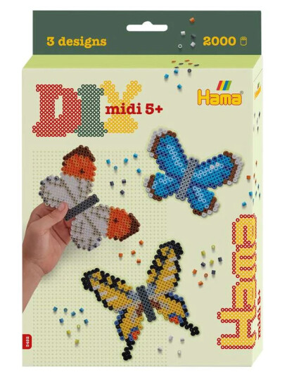 Hama - Midi hanging box - Butterflies 383452 Hama - Midi hanging box - Butterflies 383452