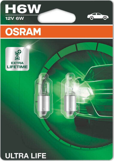 Osram Original H6w Halogenpære Osram Original H6w Halogenpære