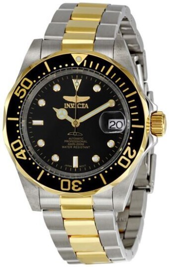 Invicta Herreklokke 8927 Pro Diver Sort/Stål Ø40 mm Invicta Herreklokke 8927 Pro Diver Sort/Stål Ø40 mm