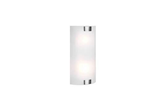 Pura Vegglampe 40 cm Børstet Stål -