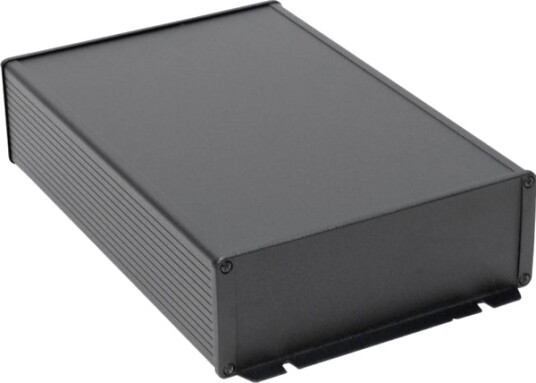 Hammond Electronics 1457U2802BK 280 × 165 × 55 mm Aluminium Sort Kabinett