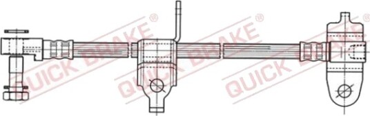 Bremseslange QUICK BRAKE 59.976X