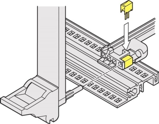 Schroff Esd Clip Ieee 50 Stk/Kit Rack 24560256