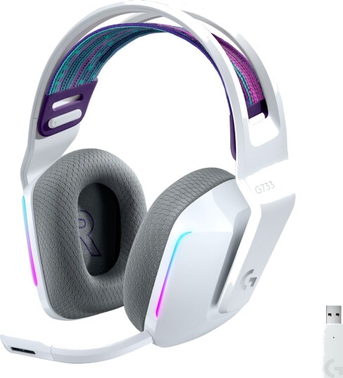 Logitech G733 Lightspeed trådløst RGB-hodesett