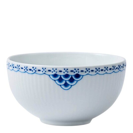 Royal Copenhagen Princess skål 35 cl blå/hvit Royal Copenhagen Princess skål 35 cl blå/hvit