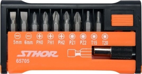 Sthor Skrutrekkerbits 10 Deler