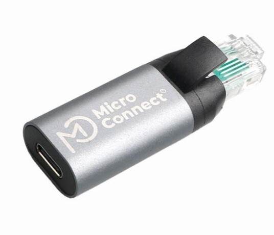 Microconnect USB C Female To RJ45 Male Microconnect USB C Female To RJ45 Male