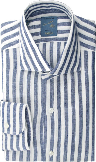 Barba Herre Skjorter Blå 2XL, Barba Herre Skjorter Blå 2XL,
