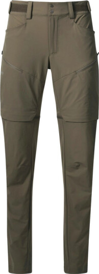 Bergans Women"s Convertible Zip-Off Softshell Pants Green Mud 36 Bergans Women"s Convertible Zip-Off Softshell Pants Green Mud 36