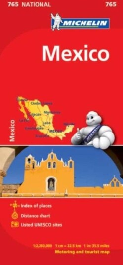 Mexico - Michelin National Map 765 Mexico - Michelin National Map 765