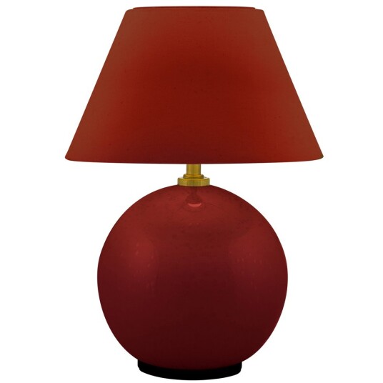 Iris 16 Bordlampe Bærbar Vinrød
