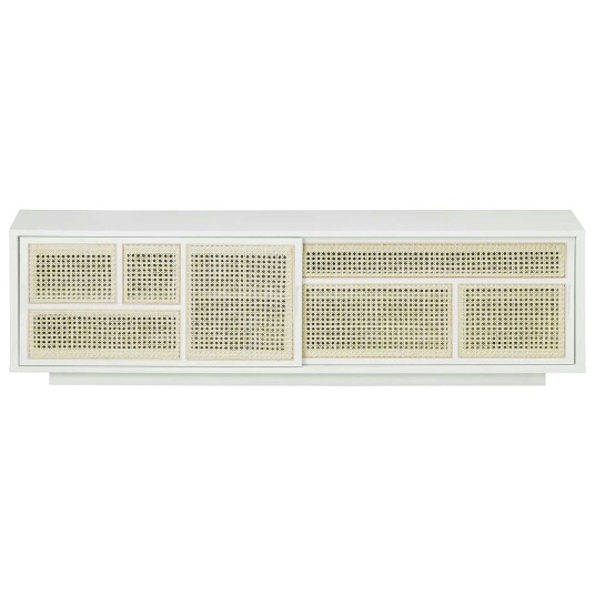 Design House Air sidebord, lavt Hvit, rotting
