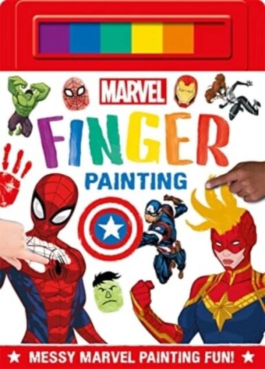 Marvel: Finger Painting Av Marvel Entertainment International Ltd
