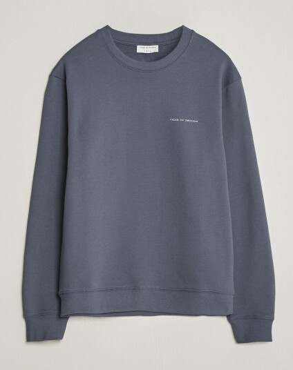 Tiger of Sweden Emerson Crew Neck Sweatshirt Iron Haze