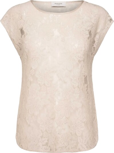 Rosemunde Rwalice Lace Ss Blouse RAINY DAY 38