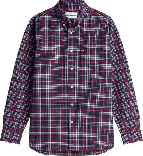 Tommy Hilfiger Oxford Tartan Check Cf Sht RICH NAVY CHECK XXL Tommy Hilfiger Oxford Tartan Check Cf Sht RICH NAVY CHECK XXL