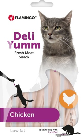 Flamingo Deli Yumm Paste Med Kylling 5 X 14 G