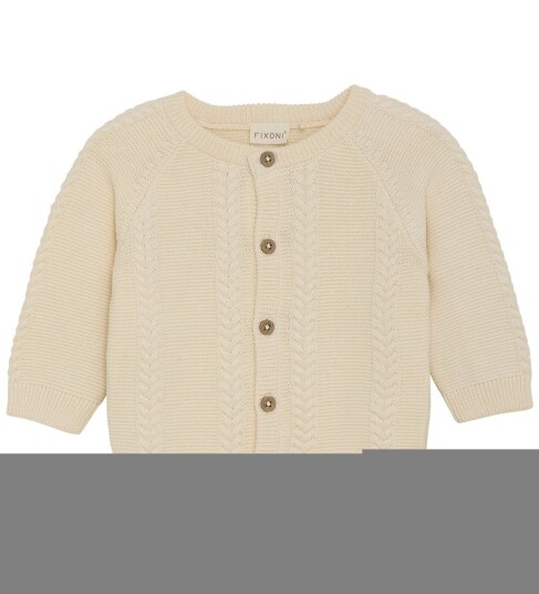 Fixoni Cardigan Knit - Cream - 86