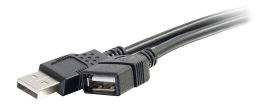C2G 6.6ft USB Extension Cable - USB A to USB A Extension Cable - USB 2.0 - M/F - USB-forlengelseskabel - USB til USB - 2 m C2G 6.6ft USB Extension Cable - USB A to USB A Extension Cable - USB 2.0 - M/F - USB-forlengelseskabel - USB til USB - 2 m