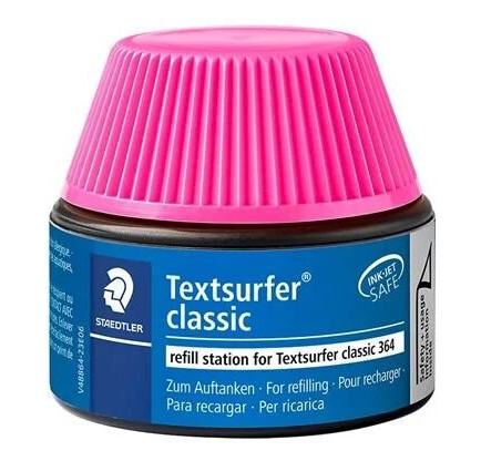 Staedtler Refill station 4 pcs Textsurfer cl pink