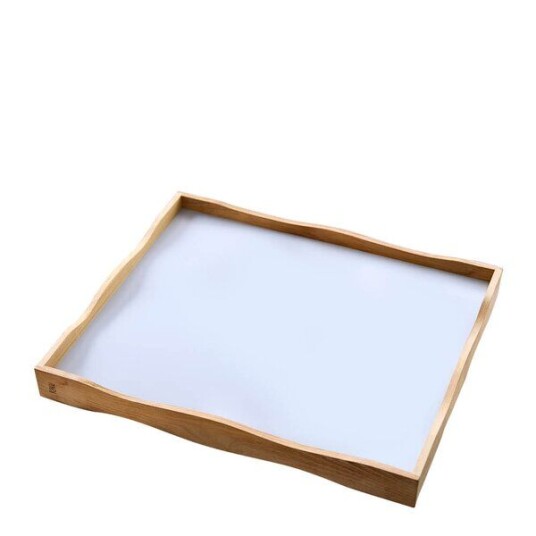 Aida RAW Teak vendbart brett 45 cm