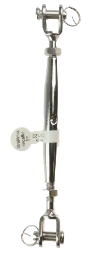 CAL Strekkfisk m/ gaffel - Syrefast - 8 mm
