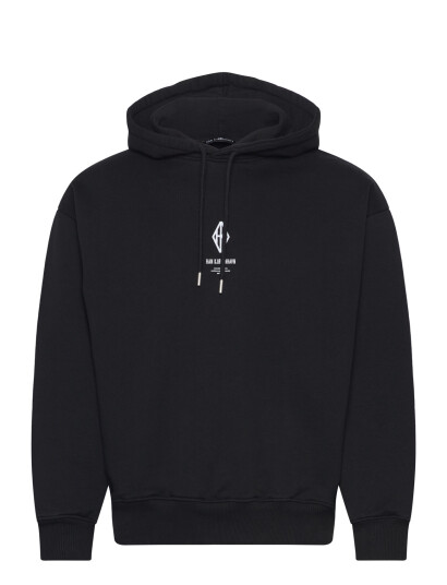 HAN Kjøbenhavn Diamond Loose Hoodie Black S HAN Kjøbenhavn Diamond Loose Hoodie Black S