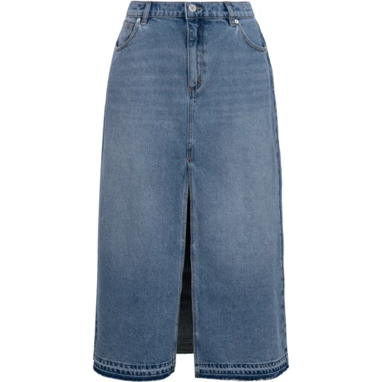 Abrand Jeans Dame Skjørt Blå W28,