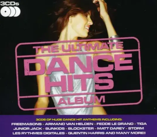 The Ultimate Dance Hits Album 3CD Diverse Artister Dance