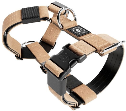 Bullybillows Tri Hundesele Beige (L)
