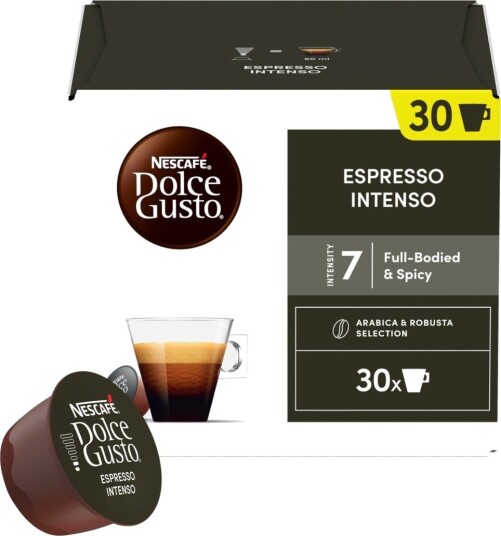 Dolce Gusto Nescafé Big Pack Espresso Intenso til Dolce Gusto. 30 kapsler