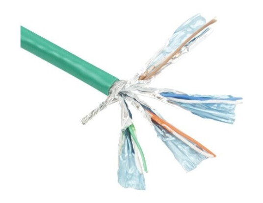 Act Cat6 - 305M 305M Cat6 S/Ftp (S-Stp) Grønn Nettverkskabel (Fp657b)