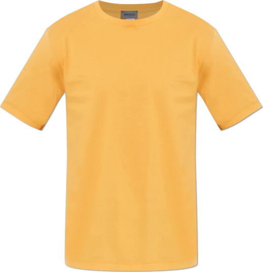 Hanro Herre Topper Oransje S,