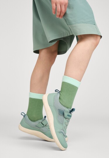 Reima Telmin Jr Barefoot Sneakers Stone Green 31